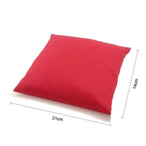 Cuscino di semi di ciliegio rosso di lusso solido all'ingrosso tessuto 100% cotone rimovibile cuscino per terapia della testa lavabile - Product Image 5