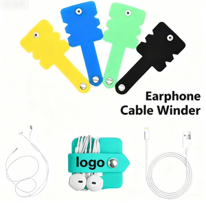 Organisateur <span class=keywords><strong>de</strong></span> câbles en silicone MIXWARES - Organisateur <span class=keywords><strong>de</strong></span> câbles <span class=keywords><strong>de</strong></span> voyage durable et support pour écouteurs, casques et câbles USB - Product Image 4