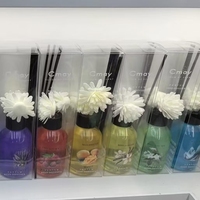 Fruchtduftende Aromatherapie Indoor Fruchtserie Kerzenloser Duftspender Bunter Flüssiger Reed-Diffusor 30-60 Tage Badezimmer
