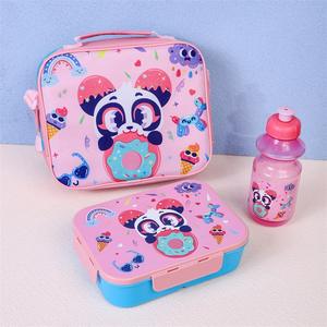 Portapranzo portatile e tazza d'acqua, con 3 scomparti per la scatola del pranzo per <span class=keywords><strong>bambini</strong></span>, adatto ai <span class=keywords><strong>bambini</strong></span> per andare a scuola - Product Image 5