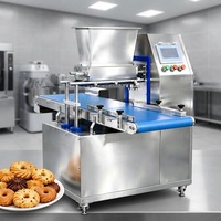 Machine automatique de fabrication de biscuits, machine de formage de biscuits commerciale, équipement de ligne de production de boulangerie, machine industrielle à biscuits