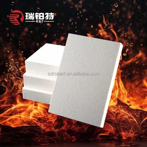 STA papan serat keramik Alumina, isolasi tinggi 1600C 1700C 1800C untuk Klin