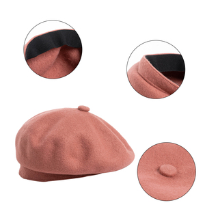 Nouveau Style Chaud À La Mode Français Béret <span class=keywords><strong>chapeau</strong></span> <span class=keywords><strong>pas</strong></span> <span class=keywords><strong>cher</strong></span> Cérémonial Béret Casquettes pour Femmes - Product Image 3