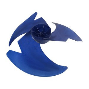 Pales de ventilateur axial 560x139x12 mm en plastique bleu pour unité extérieure de climatiseur - Product Image 1