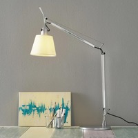Lampe sur pied à bras articulé en aluminium, style vintage industriel moderne et simple, protection oculaire, pour salon, chambre, chevet, canapé