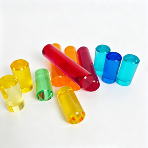 Bloques <span class=keywords><strong>de</strong></span> Construcción Sensoriales Educativos Unisex, Arcoíris, <span class=keywords><strong>de</strong></span> Acrílico Cristalino, Apilables, para Niños, Hechos <span class=keywords><strong>de</strong></span> Lucite - Product Image 2
