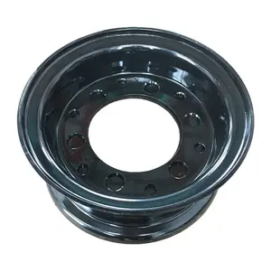 Factory Wholesale Forklift 2 Pieces Wheel Rim 7.0T-15 7.00T-16 7.00T-20 Industrial Steel Rim For Forklift Tyre 28x9-15