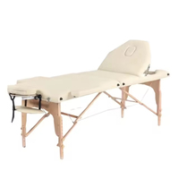Table de massage pliable de haute qualité, réglable en hauteur, pour spa, salon de beauté, table de massage corporel