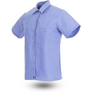 เสื้อเชิ้ตทำงานผู้หญิงแบบสั้นแขนสั้น รุ่น S19 ผ้ากันยับ - Product Image 2