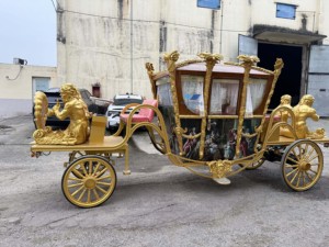 La Voiture Royale Sans Chevaux 60V 3KW Électrique Style Rétro Classique pour Hôtels et Complexes Hôteliers 30km/h - Product Image 6