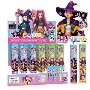 Stylo <span class=keywords><strong>Gel</strong></span> K-POP Demon Hunters Girl Group Blind Box - Stylo <span class=keywords><strong>Gel</strong></span> à Cliquet pour Étudiants - Product Image 3
