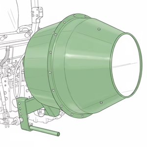 BITSMANN Bétonnière robuste à entraînement par prise de force de <span class=keywords><strong>tracteur</strong></span> avec décharge hydraulique pour la construction et l'agriculture - Product Image 1
