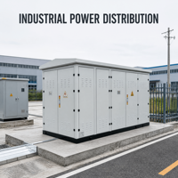 Poste de transformation compact préfabriqué industriel, 11kV, 12kV, 200kVA~1250kVA, intérieur et extérieur, certifié IEC/GB, homologué CE