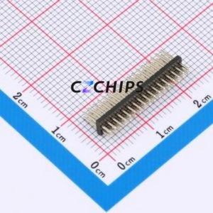 A127UP-ZS17P Pin Header Through hole Component (THT),P=1.27mm Connector 2x17P 1.27mm 1.27mm Pin Header - Product Image 2