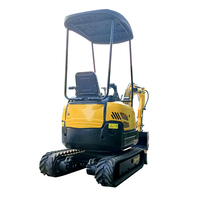 Livraison gratuite du plus petit arbre super micro hydraulique petite pelleteuse mini pelleteuse EPA EURO 5 mini ensacheuse