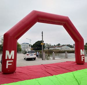 قوس سباق قابل للنفخ ذو تصميم مستطيل أحمر قابل للنفخ للرياضة من Orient - Product Image 5