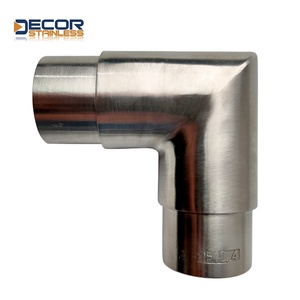 <span class=keywords><strong>Coude</strong></span> en T à 3 voies en acier inoxydable, soudé, poli, 90 degrés, pour tubes de 33,7/42,4/48,3 mm, systèmes de balustrades - Product Image 2