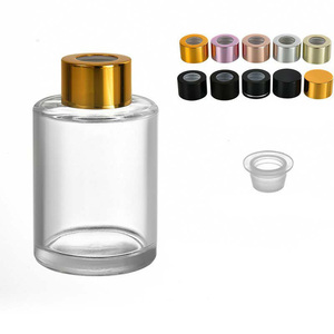 Botella Difusora de Aromaterapia con Tapa de Aluminio, Botella de Vidrio para Difusor de Varillas, Tapón de Plástico, Botella de Vidrio para Fragancia del Hogar con Tapa - Product Image 3