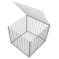 Treillis de gabion le plus populaire pour l'aménagement de chaussées Structure robuste Résistant à la déformation Clôture Treillis Portes