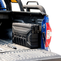 KQD Fabricant d'accessoires 4x4, boîte à outils universelle en plastique étanche, rangement arrière, boîte à outils pour pick-up, boîte à outils pour le lit de camion