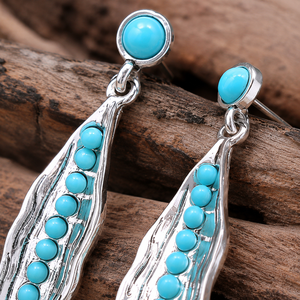 Nuovi Orecchini Pendenti a Forma di Pisello per Signore, Ornamenti per Orecchie con Contorno a Foglia in Stile Retrò e Letterario per Uso Quotidiano - Product Image 4