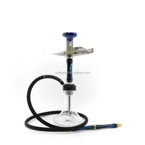 Bán Hot Trực Tuyến Kích Thước Nhỏ Khói Shisha Hookah Nước Thủy Tinh Chai Khói Với Logo