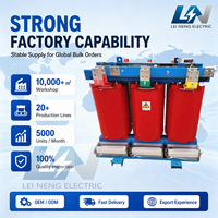 Transformador de Potencia Trifásico de Tipo Seco de 1200 kVA, 33 kV, Diseño Silencioso para Interiores, Ideal para Hoteles Grandes, Distribución Central sin Aceite