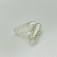Capsules végétales vides transparentes en HPMC, personnalisées en gros, pour végétaliens, tailles 000, 00, 0, 1, 2, 3, 4