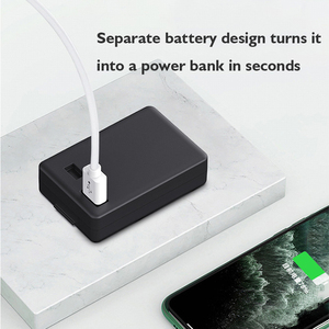 Golf giỏ hàng sương mù fan hâm mộ với 10000mAh Pin kẹp fan hâm mộ - Product Image 5