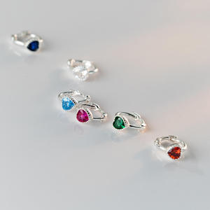 Fashion Jewelry For Women Fine Jewelry Earing Fashion Jewelry <b>Set</b> <b>Silver</b> 925 Jewelry Sterling <b>Silver</b> 925 Jewellery Heart Shaped - Product Image 1