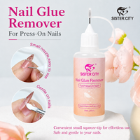 Dissolvant de vernis à ongles liquide à pénétration rapide sans acétone, décolleur de colle à ongles en spray pour faux ongles
