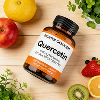Suppléments végétariens en capsules de suppléments de quercétine de haute pureté pour hommes et femmes