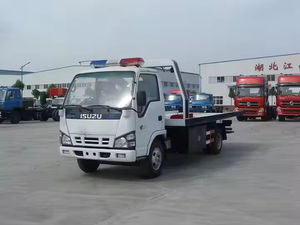 2025 Isuzu araba taşıyıcı çekici kamyon yol kurtarma Rollback römork 5 ton masaüstü platformu tamir kamyonu satılık - Product Image 5