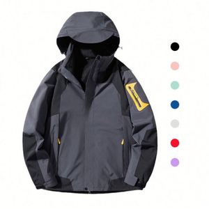 Design High Quality Embroidery Jacket Leather Oem Customization Print Mesh Water Proof Zipper Jacket Fashion - Product Image 1