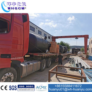 Reaktor Presolisis Polimer Batch Industri 5000L - Product Image 2