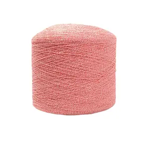 Available In Stock 65% Viscose 35% Nylon Yarn 2/24S 2/28S 2/30S Colored Hyperbolic Ice Hemp Yarn Curved Bead Wool Yarn
