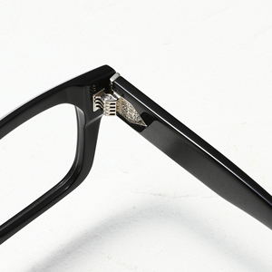 Monturas de Gafas Rectangulares de Aro Completo Unisex, Color Sólido, Anti-UV, Ligeras, para Corrección de la Visión en Adultos - Product Image 4