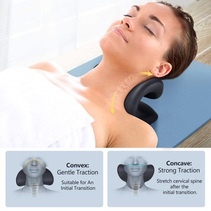 Neck Massage for Neck Pain Relief, Heated Cervical Traction Device with <b>Heating</b> Pad, Neck &Shoulder Massage Pillow Stretcher - Product Image 6