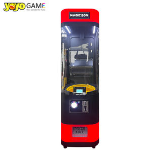 Máquina expendedora de metal operada con monedas para juguetes de cápsula Magic Box, 1 año de soporte en inglés para canje de premios, <span class=keywords><strong>juego</strong></span> de pelota divertido - Product Image 2