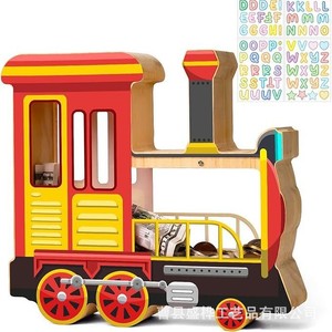 Hucha de madera con forma de coche, caja de dinero ecológica de 416g para niños, decoración de escritorio - Product Image 4