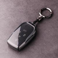 Coques de clés universelles en TPU transparent à 5 boutons, étui de protection transparent pour télécommande de voiture, compatible Toyota