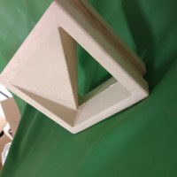 Moule à blocs de béton en plastique ABS écologique Reazone, moule à briques creuses pour ventilation