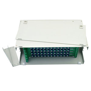 Cadre de distribution optique ODF à 72 ports en gros de Chine prix bon marché panneau de brassage de boîte de terminaison de <span class=keywords><strong>fibre</strong></span> réseau 4G - Product Image 2