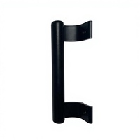 Poignée de porte en alliage d'aluminium de style européen, durable, résistante aux intempéries, design moderne, installation simple pour projets hôteliers