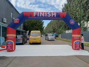 Arco Inflável Personalizado para Maratona, Infláveis Publicitários com Bomba de Ar e Bolsa de Transporte para Linha de Partida e Chegada de Ciclismo - Product Image 3