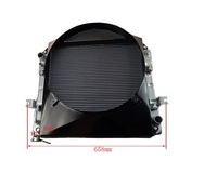 Pièces de chariot élévateur 12181000106/12181000108 Radiateur entièrement en aluminium pour Baoli/1218/4TNE98