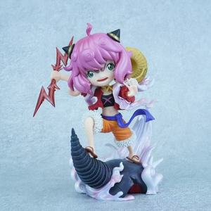 Lindo Set de Figuras de Anime de Anya Forger en Estilo Chibi, 2 Diseños, Diseño de Cosplay de Nika para Decoración de Escritorio Estudiantil y Regalo Navideño - Product Image 2