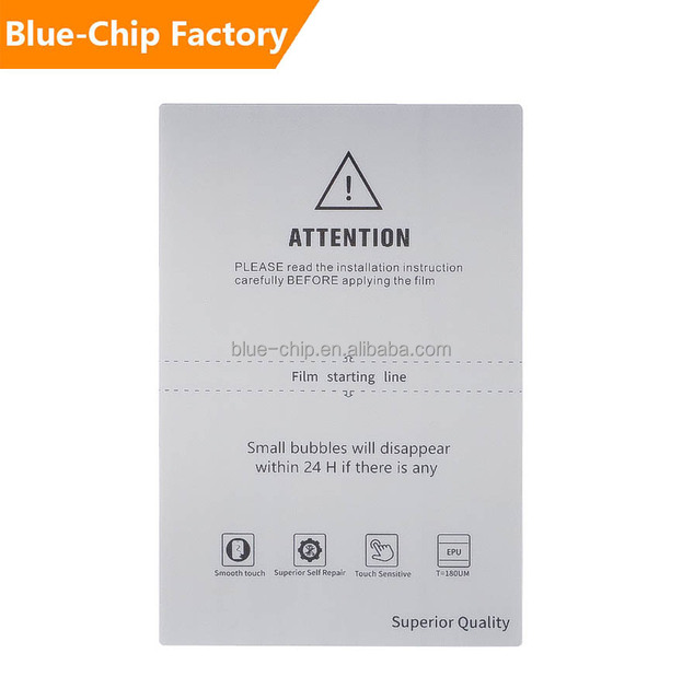 Universal Flexible Best Seller Unbreakable Anti-Mark Cell Phone Cutting Film Hd Custom Cut Screen Protector for Customization