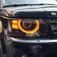 SJC Auto pour Range Rover Sport, ensemble de phares, 05-13, phares à LED modifiés, lentilles laser, feux de jour, feux avant
