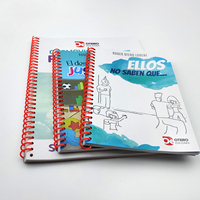 Haute qualité pas cher prix coloré catalogue impression spirale reliure livre Service d'impression A4/A5 catalogues sacs impression offset
